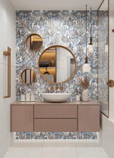 Керамогранит Buono Ceramica Emma Fiore Base Matt арт. EVL4802M (60x120) матовый